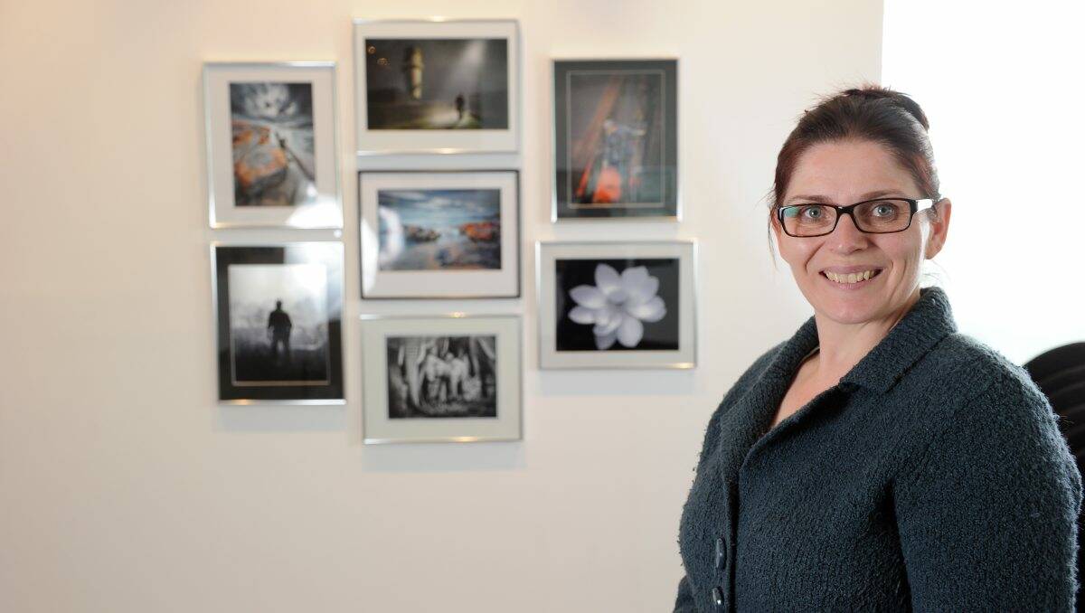 Exhibition: Kate Both has been involved in the annual showcase for the last three years. Picture: Justin Whitelock
