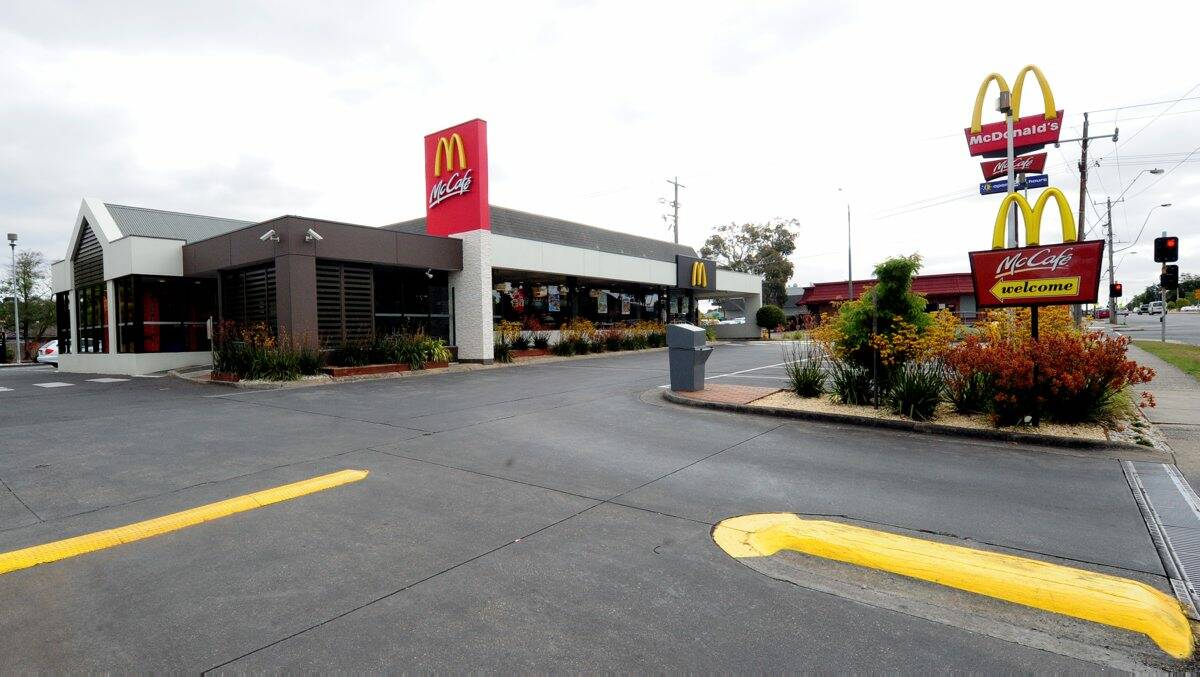 Fast food: There are currently four McDonald’s restaurants operating across Ballarat. PICTURES: JEREMY BANNISTER