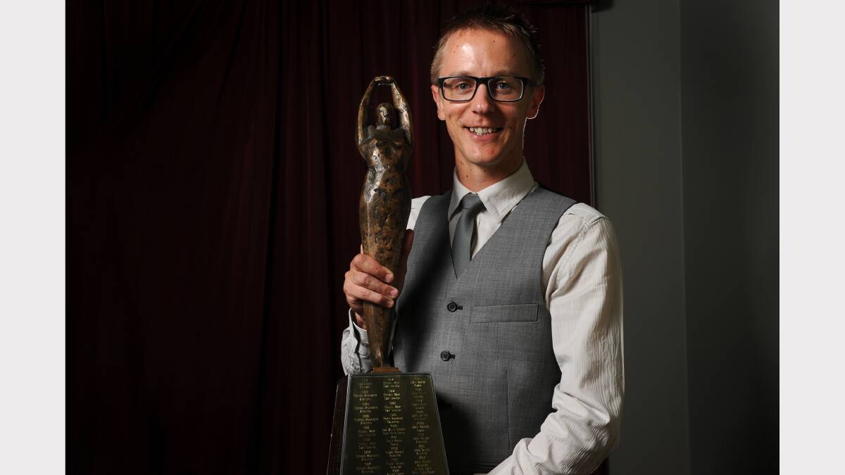 Jared Tallent Wins Sportsperson of 2013 -  Ballarat Sportsperson Awards Night Picture: Justin Whitelock 