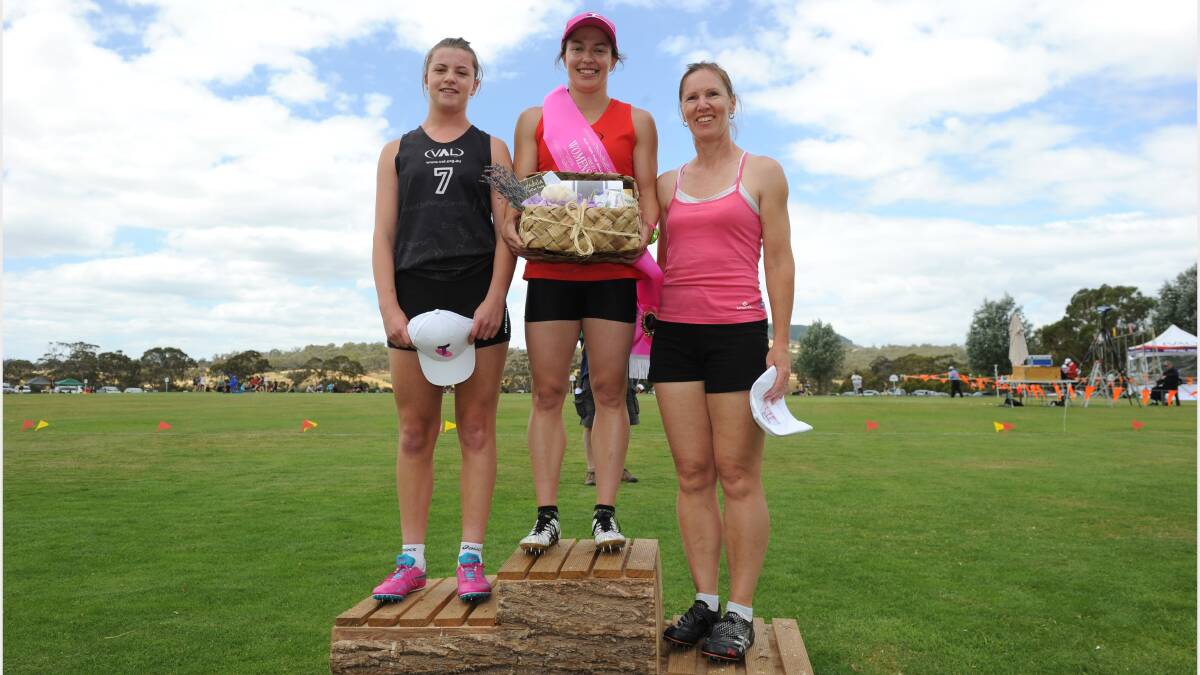 Hundreds turn out for the ninth annual Daylesford Gift: 1st  Angela Byrt  2nd  Jacqui Scott 3rd Sonya Pollard   