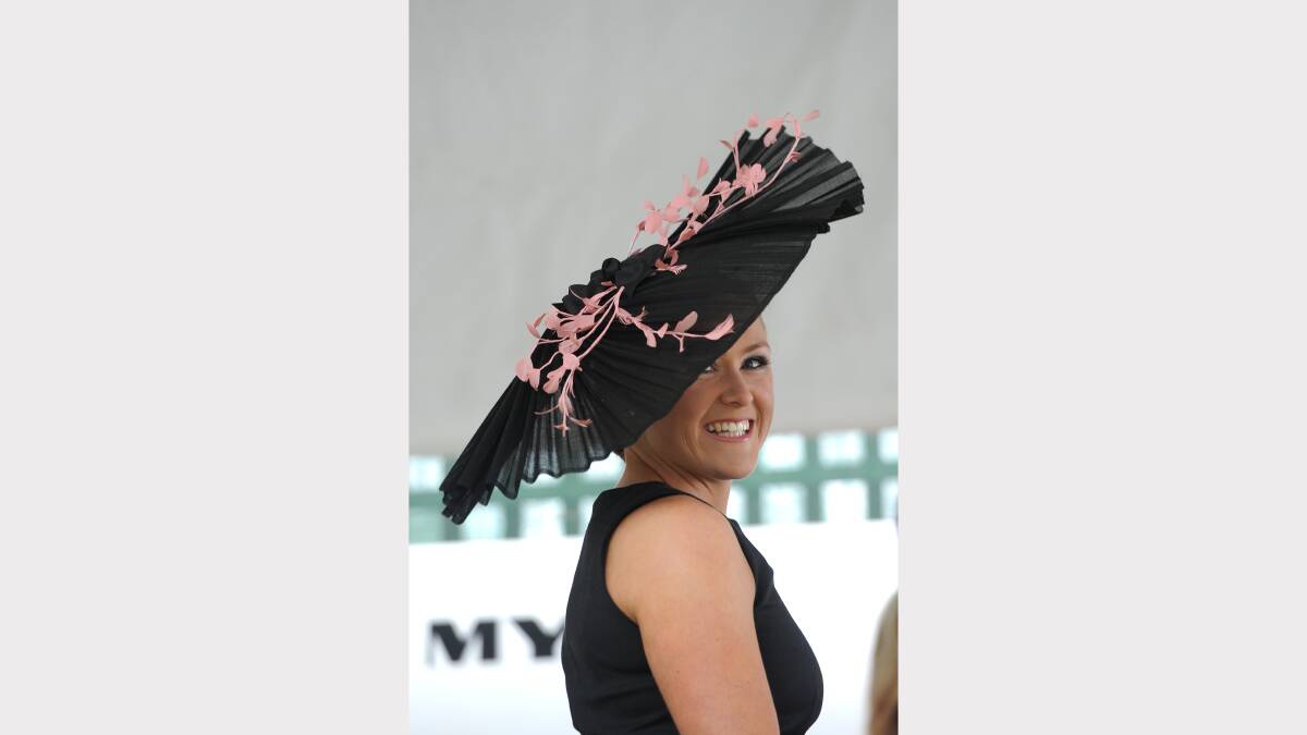 Fashions on the Field Millinery Finalist: Jessica Taylor