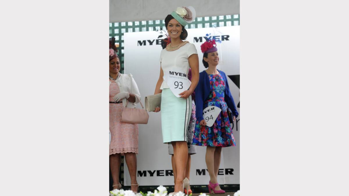 Fashions on the Field Local Lady Winner: Louise McCartin