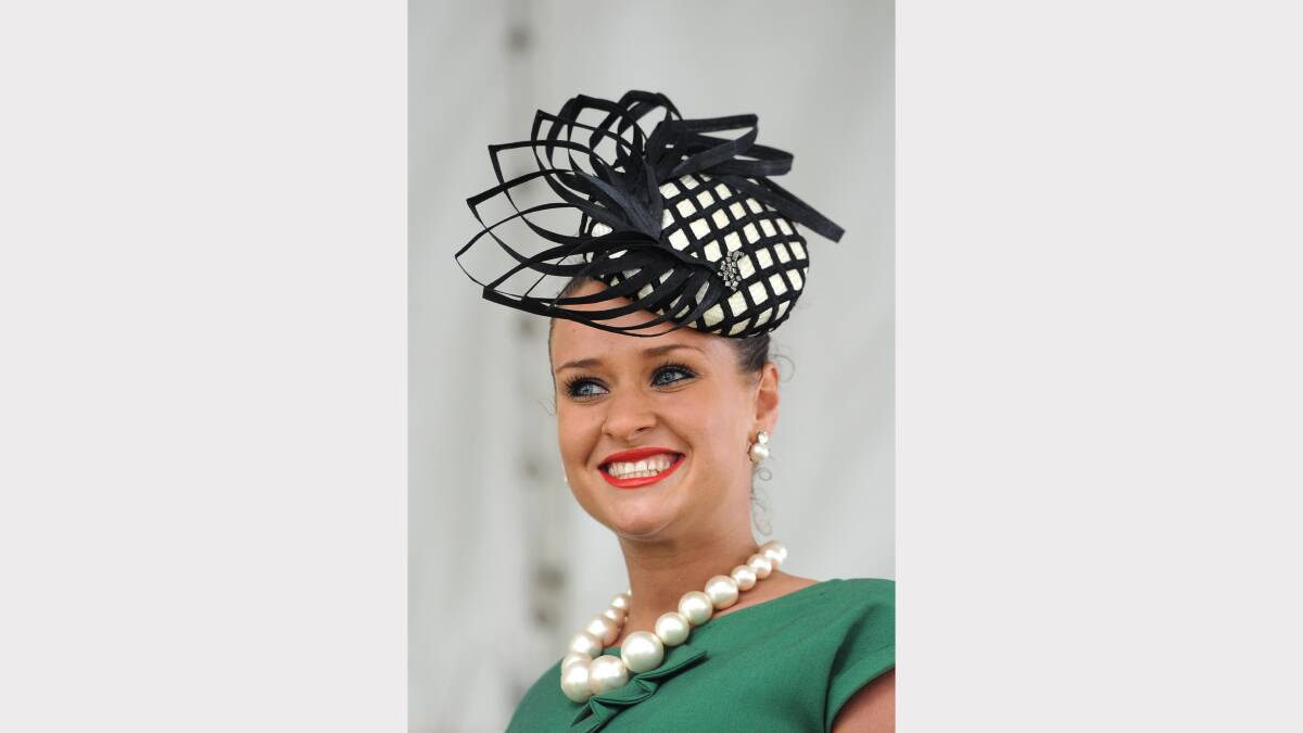 Fashions on the Field Millinery Runner Up: Brodie Worrell