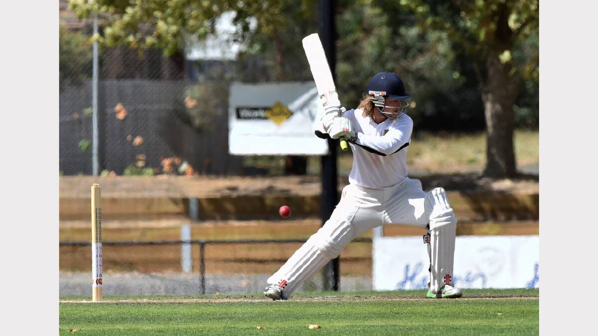BCA FIRSTS SEMI-FINAL - MT CLEAR V NAPS-SEBAS, Jake Eyers (N/S) Pic: Jeremy Bannister