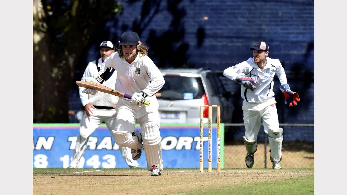 BCA FIRSTS SEMI-FINAL - MT CLEAR V NAPS-SEBAS, Jake Eyers (N/S) Pic: Jeremy Bannister