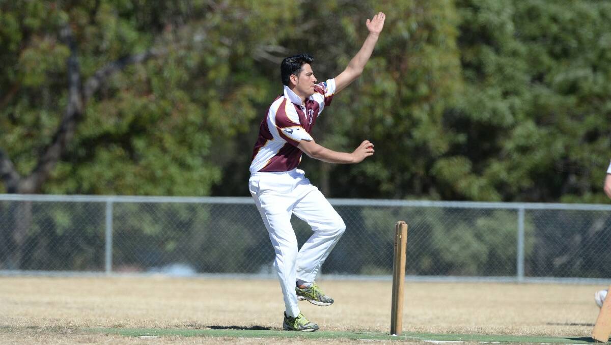 Ballarat Cricket Association U16 Gold - Mt Clear v Brown Hill. Sayde Dibaj, Brown Hill. PIC: KATE HEALY