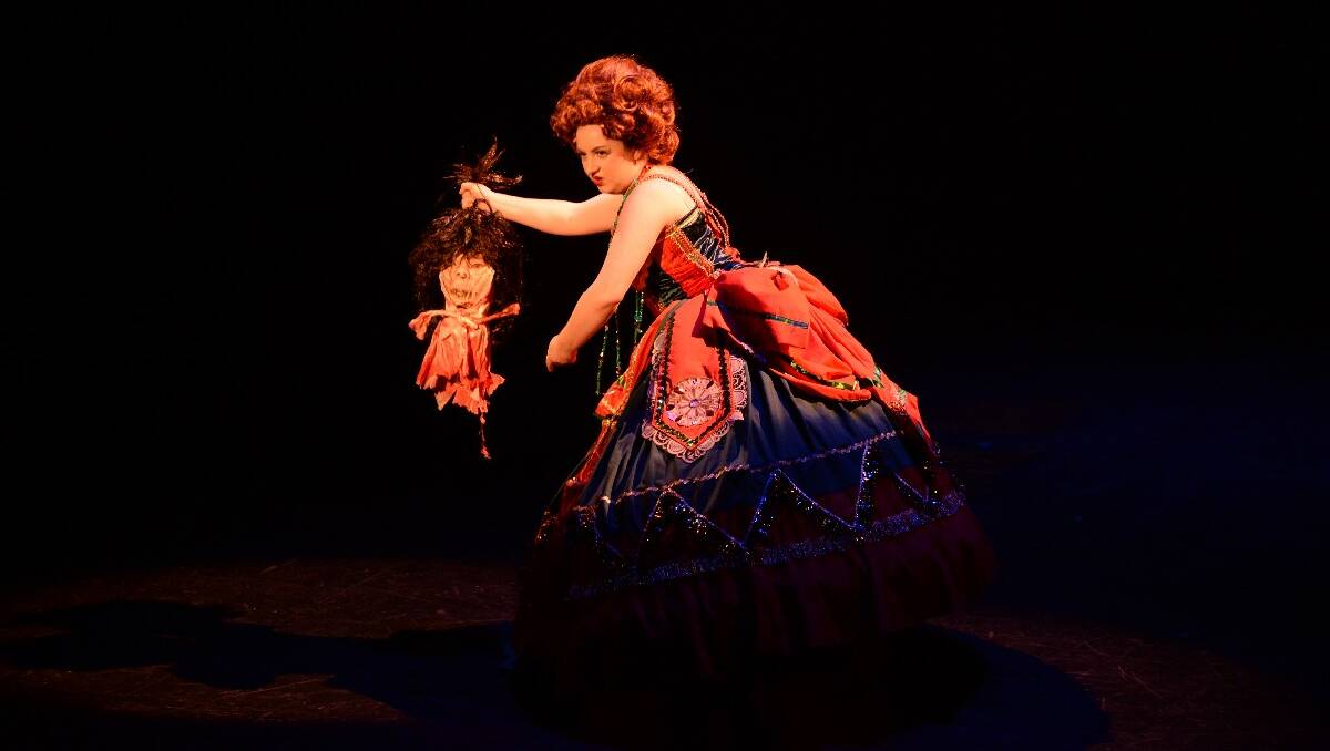 April Foster (Carlotta). PIC: KATE HEALY
