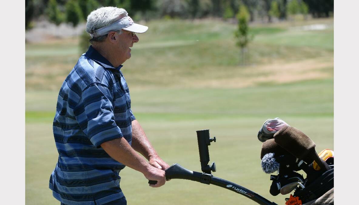 Ballarat Golf Club. Ron Maccells. PIC: KATE HEALY