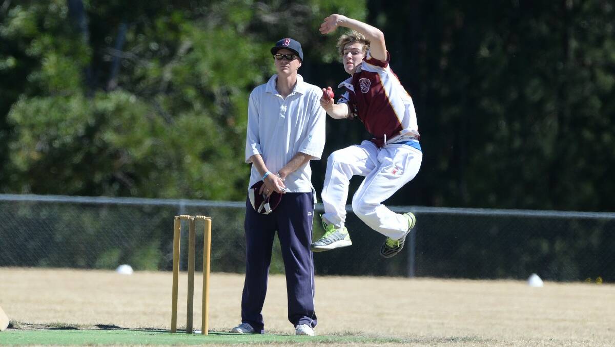 Ballarat Cricket Association U16 Gold - Mt Clear v Brown Hill. Kyle Hayes, Brown Hill. PIC: KATE HEALY