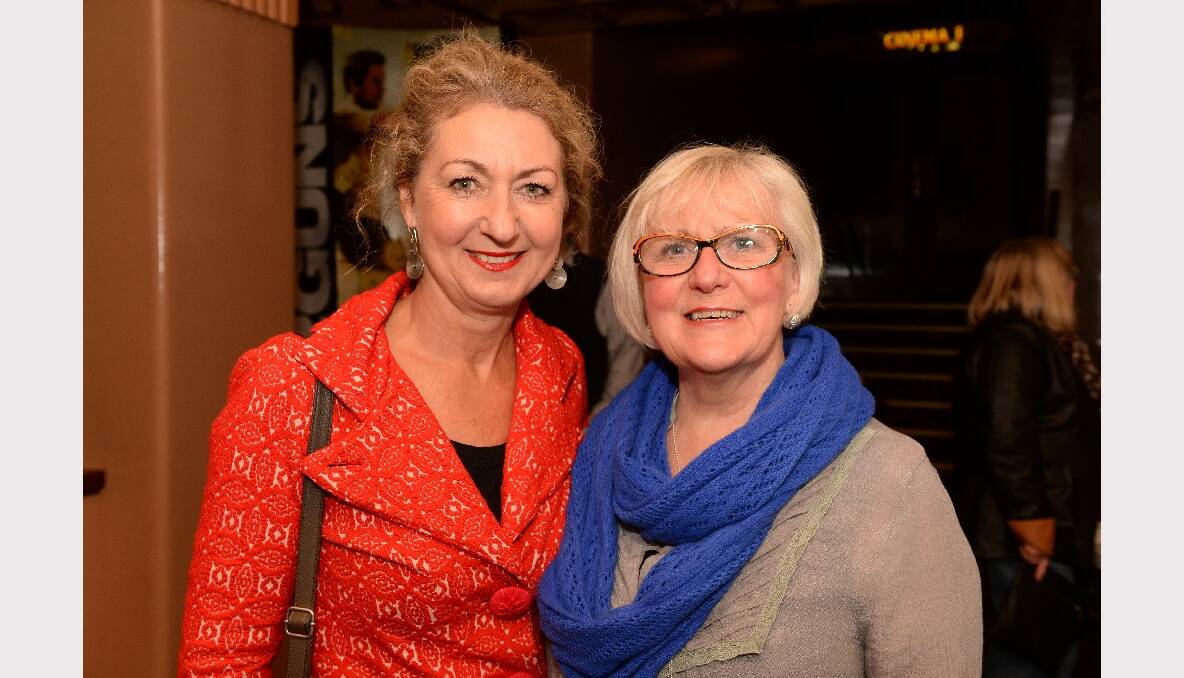 Vicki Rethus (Horsham) and Annette Susan (Melbourne). PHOTO: KATE HEALY