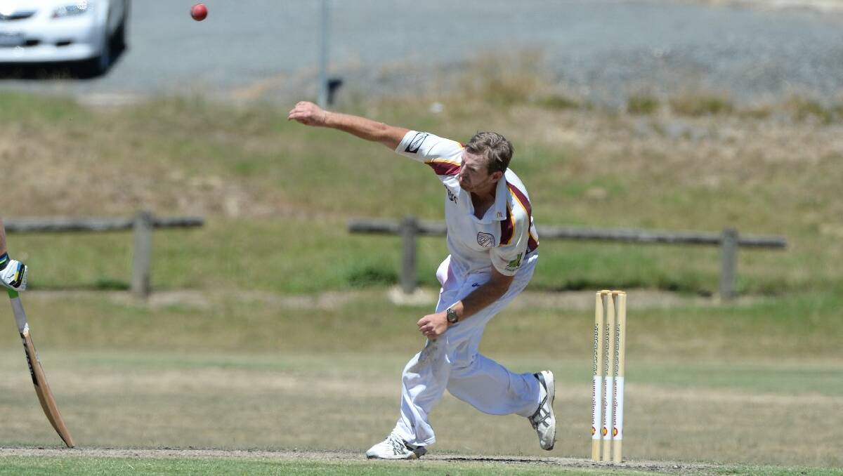 Cricket - Mt Clear v Brown Hill. Matt McMahon, Brown Hill. PIC: KATE HEALY