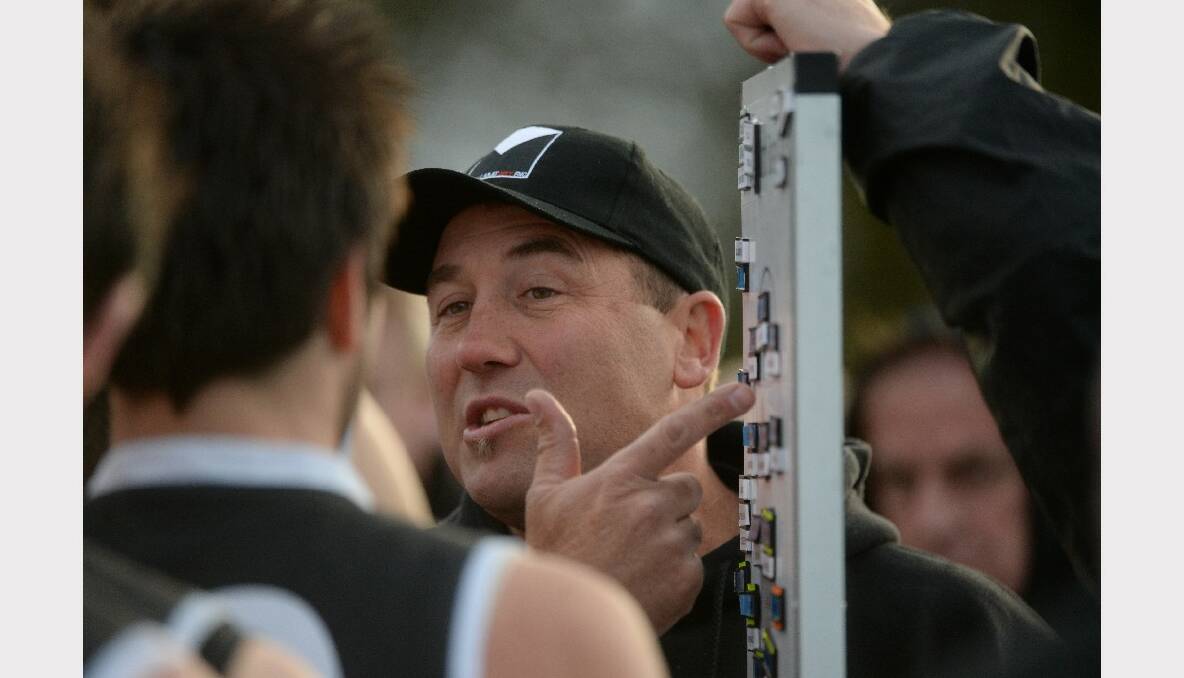 North Ballarat City coach Robbie Waters
