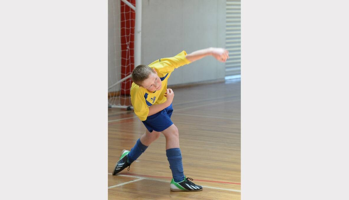J-File Futsal Ballarat FFV Grand Finals. Ben Jeffrey (St Columbas Wild Hogs). PIC: KATE HEALY