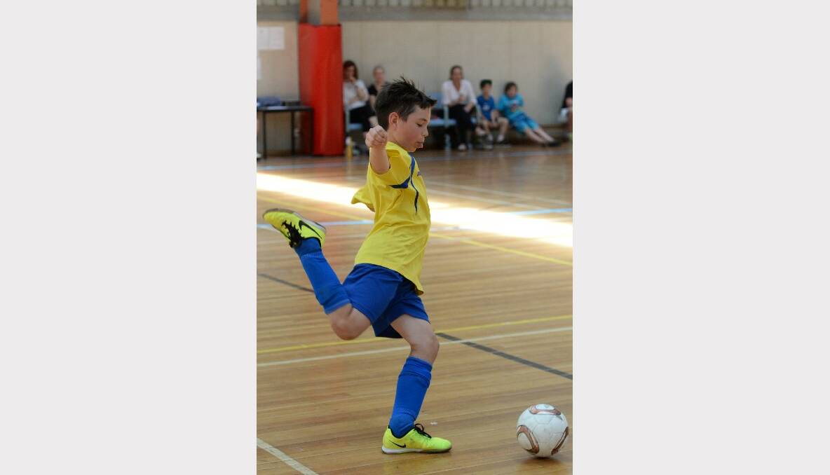 J-File Futsal Ballarat FFV Grand Finals. Jacob Ikstrums (St Columbas Wild Hogs). PIC: KATE HEALY