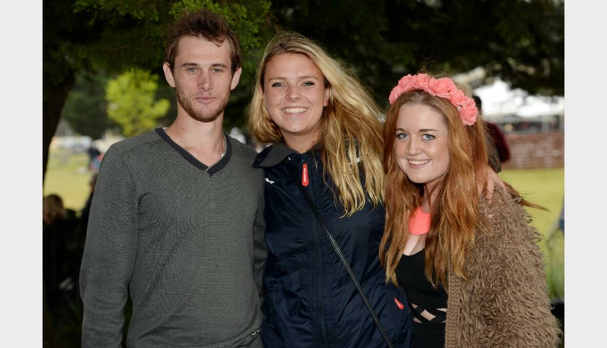 James McCallum (Beaufort),  Magdalena Hagge (Sweden) and Abbey Wardley (Beaufort)