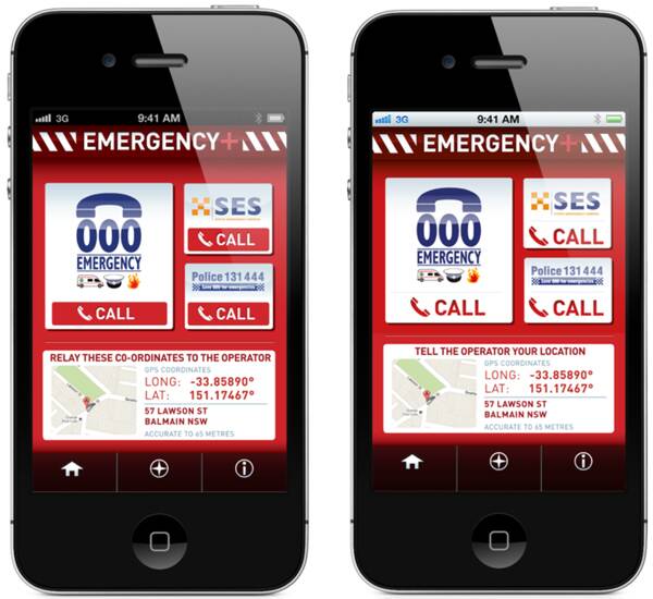 A new emergency app for phones will help emergency service personnel located people in an emergency using GPS tracking.