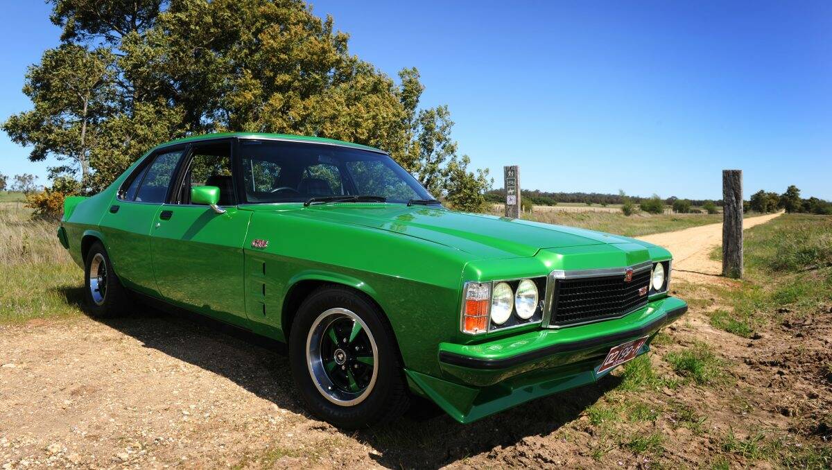 20) This immaculate 1977 HZ GTS Monaro is Rob McMaster's favourite thing on wheels. 