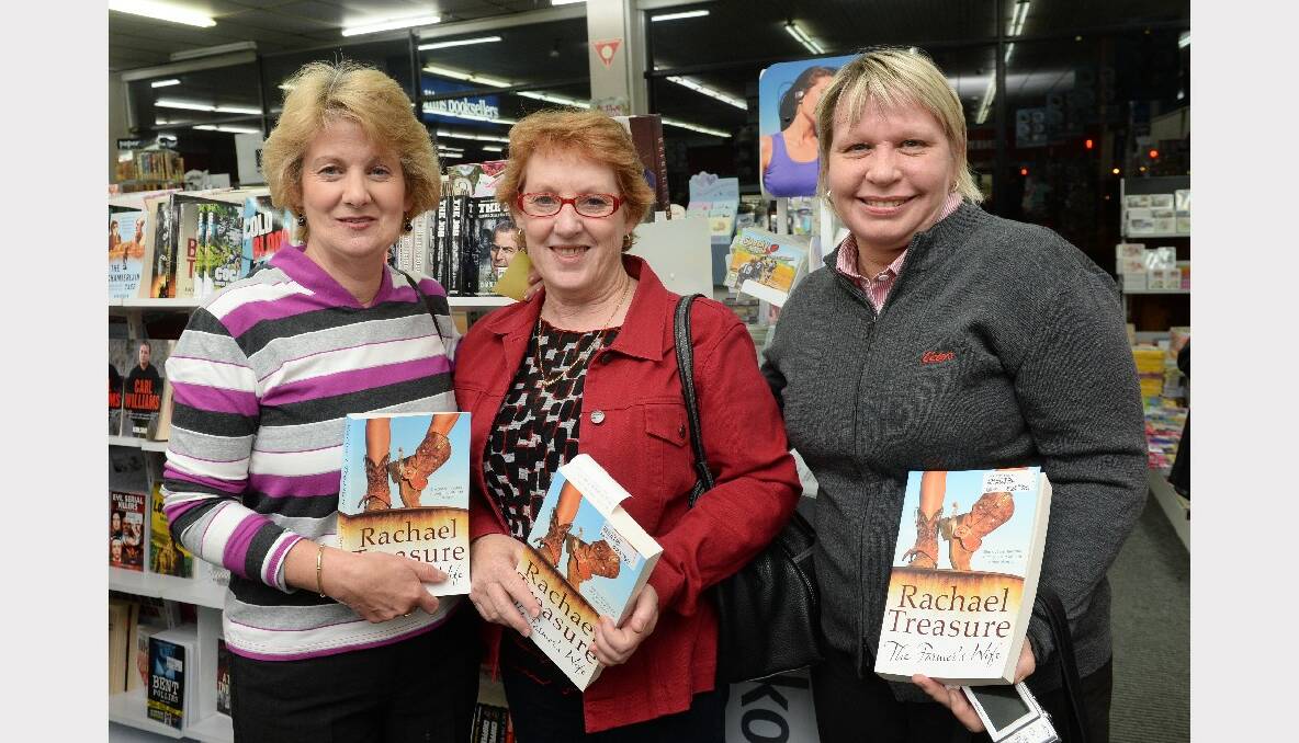Janet Rundell, Anne Poulton, Leanne Smith.  PICTURES: ADAM TRAFFORD.