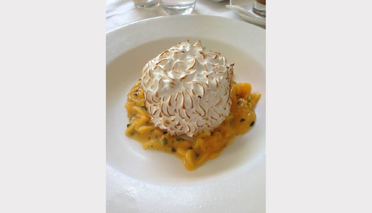 Mango Bomb from Lake House, Daylesford on Christmas Day. Simply divine! Submitted by Leisa van Hamond.