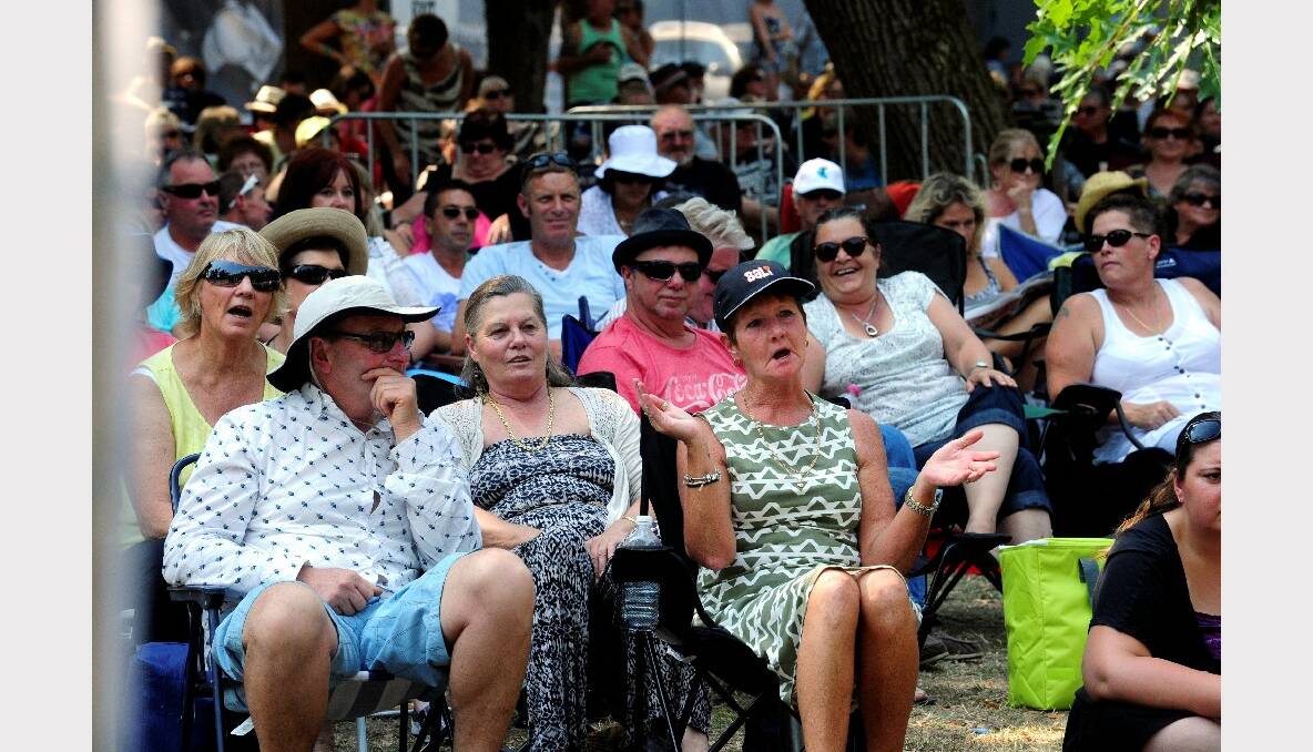 The crowd at Lakeside Twilights. PICTURE: JEREMY BANNISTER.
