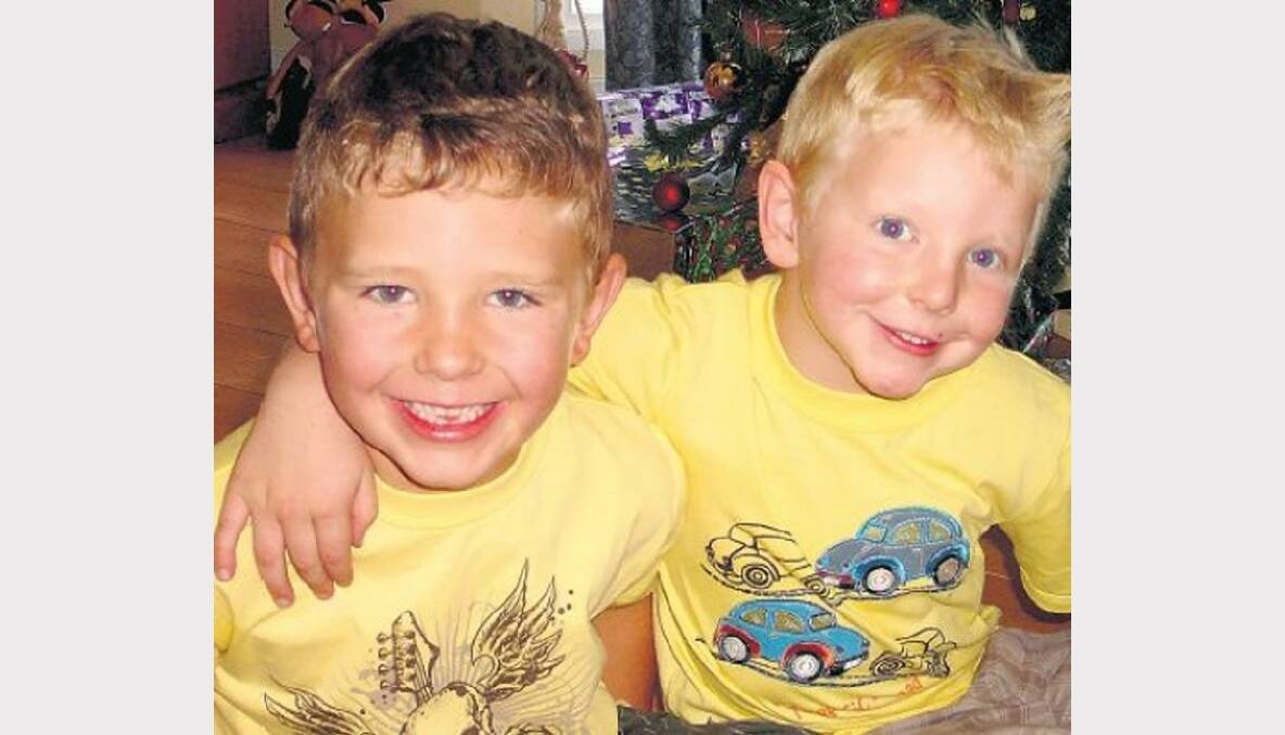 Chase and Tyler Robinson, who died of carbon monoxide poisoning.