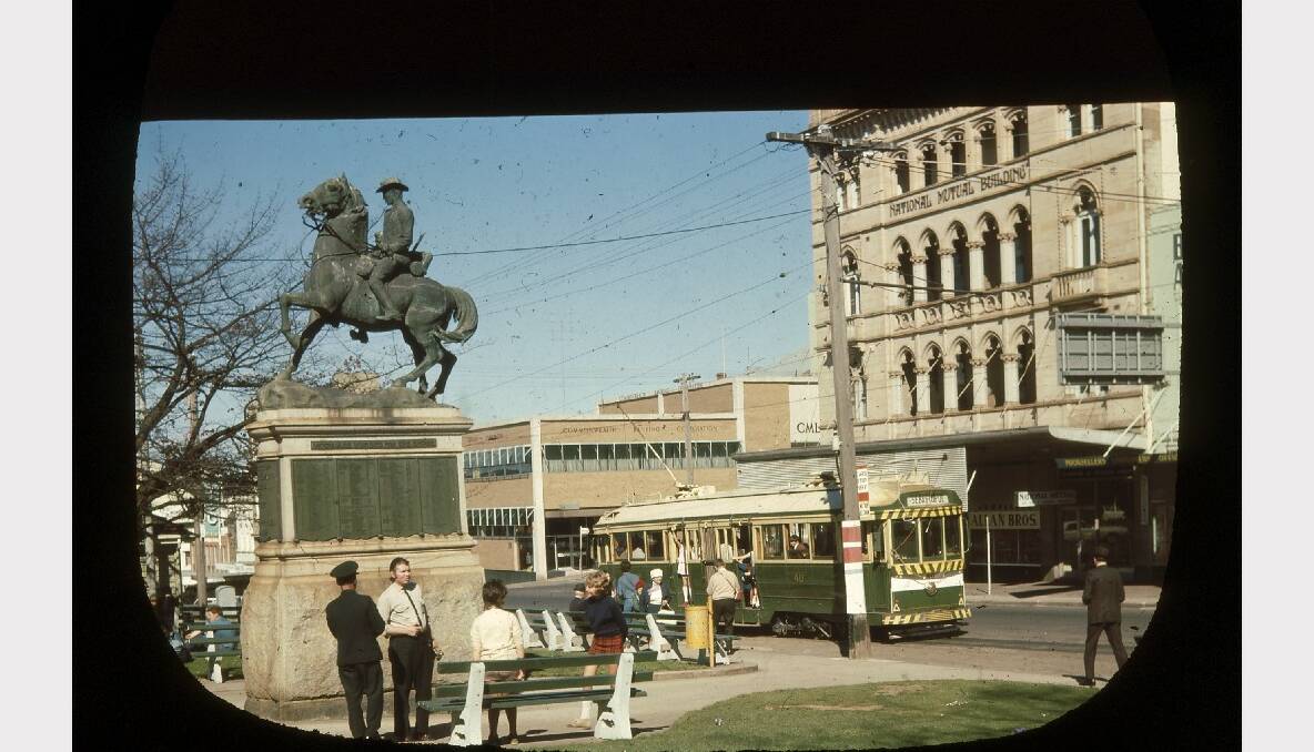 The last day of trams running in Ballarat. SOURCE: GOLD MUSEUM, SOVEREIGN HILL.