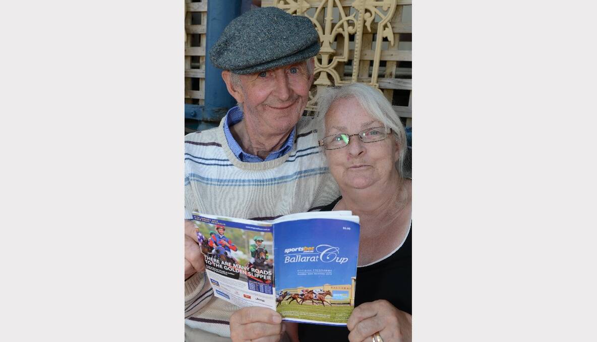 Joe Flannery and Gloria Flannery from Dublin in Ireland. PICTURE: KATE HEALY.