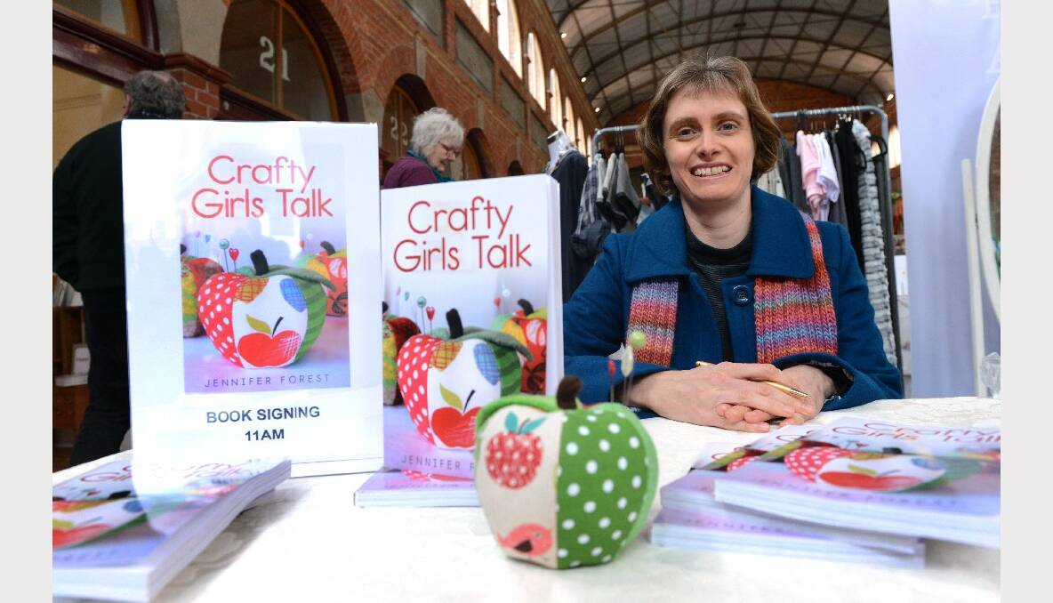 Jennifer Forest - author of Crafty Girls Talk book.