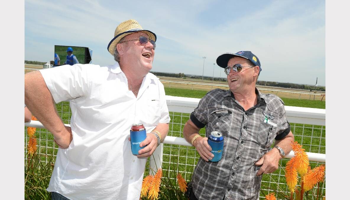 Dave Marshall and Dave Lee of Ballarat. PICTURE: KATE HEALY.