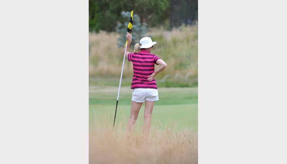 Round two of the Vic PGA. PICTURE: LACHLAN BENCE.