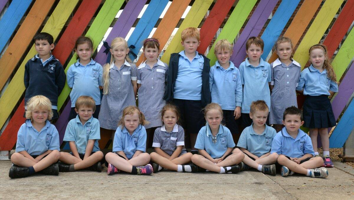 Miners Rest Primary School. L-R - BACK - Tristian, Claire, Phoebe, Indiah, Dallas, Darcy, Tom, Tia, Ella.   FRONT - Jarvis, Charlie, Zoe, Ebony, Abby, Jayden, Kai. Absent - Jenna. 