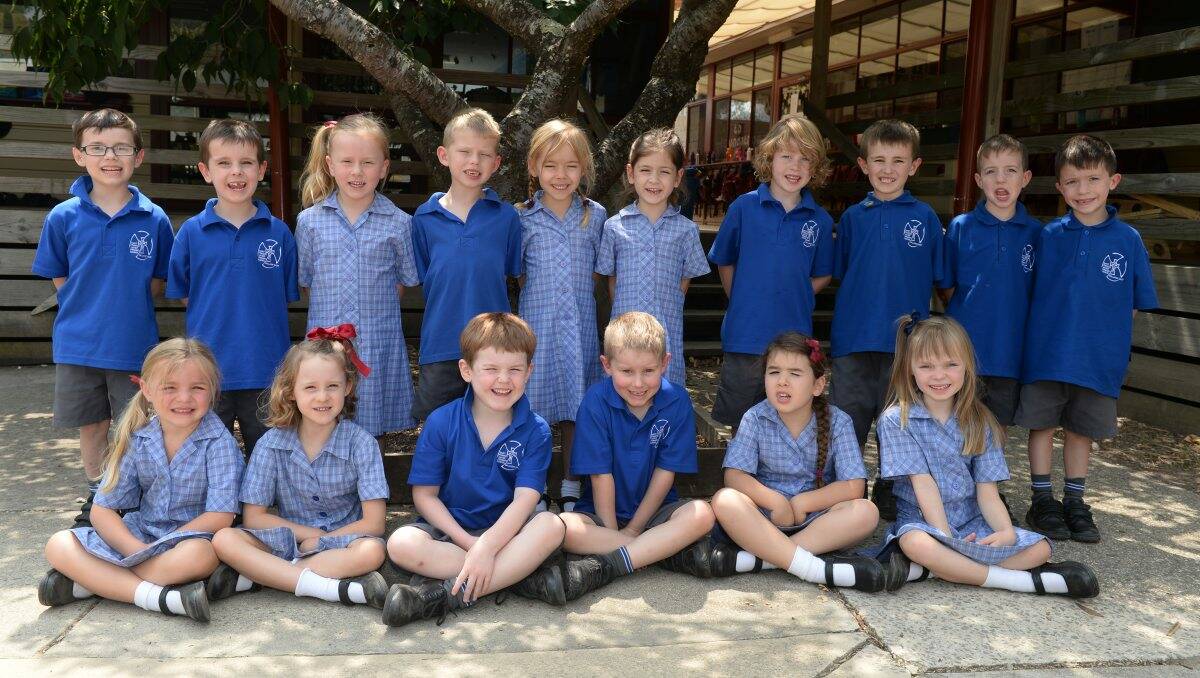 St Francis Xavier. Back- Seth, Finn, Lauren, Harryson, Molly, Peri, Percy, Ned, Hudson and Noah Front- Maddie, Sophie, Archie, Lachlan, Izabella and Paschal