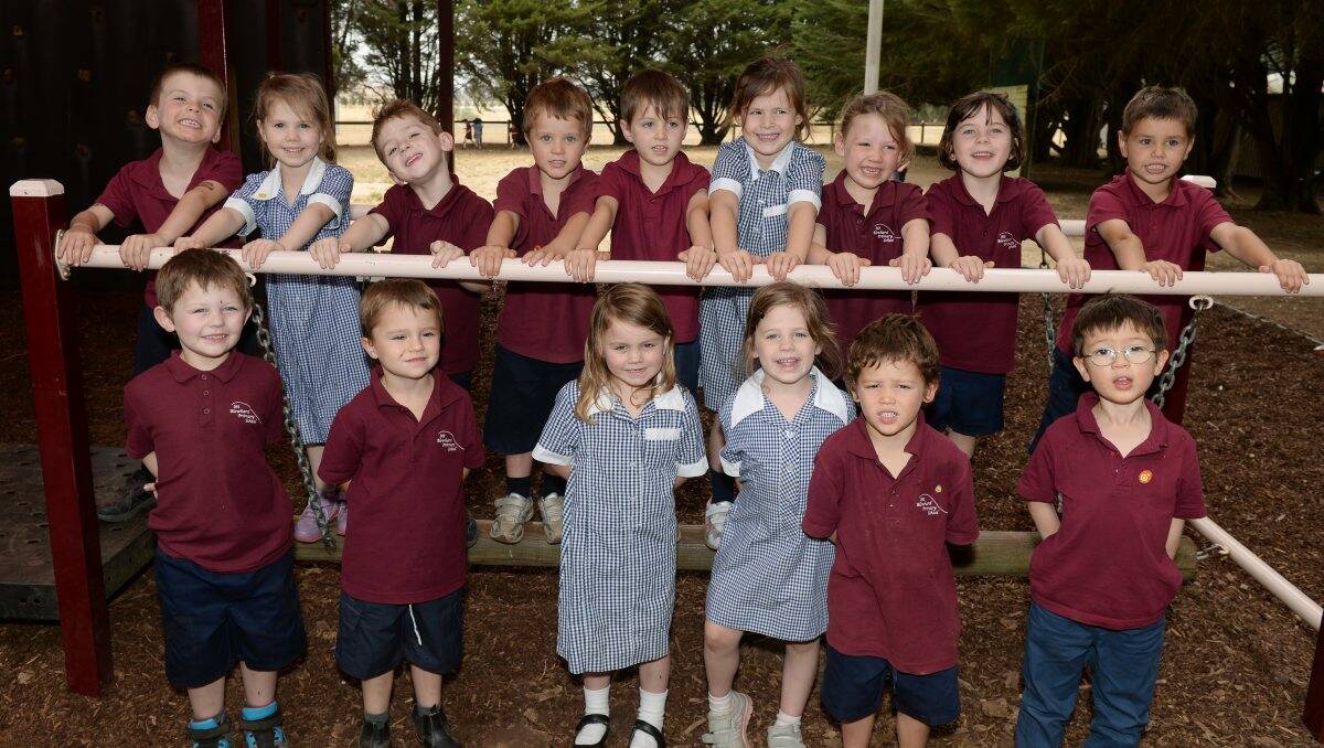 Mt Blowhard Primary School. Back- Zane Burnham, Milly Williams, Will Bray, Harry Grills, Louis Ralston, Cleo Tyndall, Ebony Tyndall, Isabella McHoul, and Oliver Streckfuss Front- Luke Brogan Lincoln Smith, Charli Knight, Molly Skoblar, Robbie Charles, and Justin Goodison