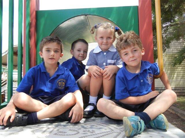 St Patrick's Catholic Primary School, Gordon. Will, Finn, Caitlan, Rhys