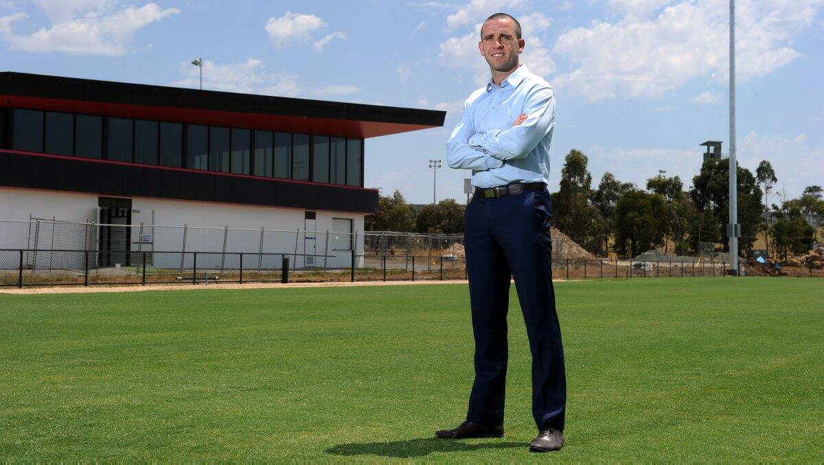 Ballarat's new player manager James Robinson will lead the Red Devils in the new competition. 