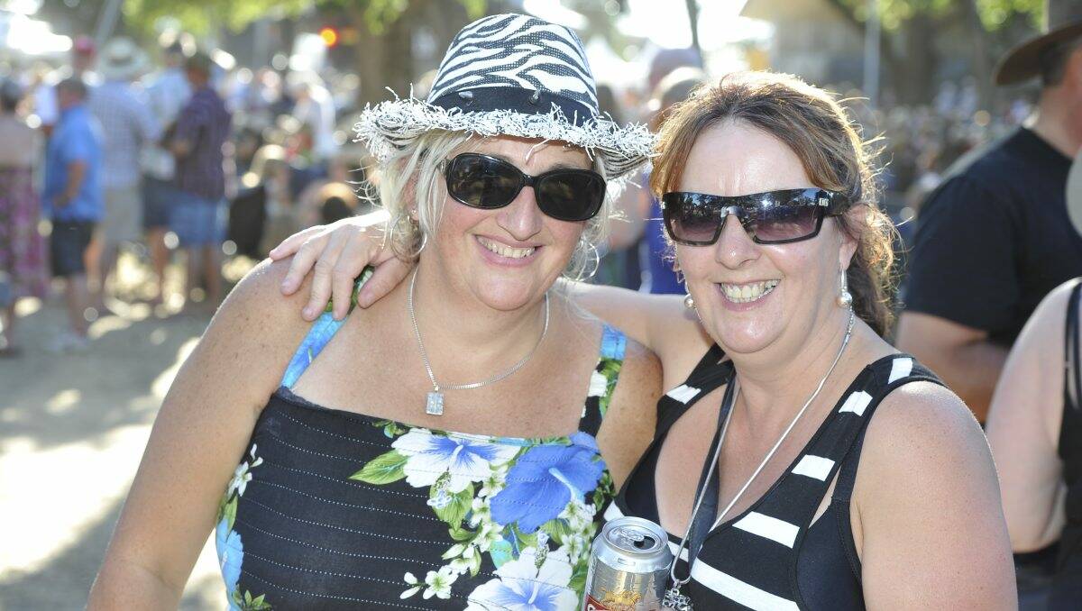 Debbie Lakey and Donna Wilson. PIC: Lachlan Bence