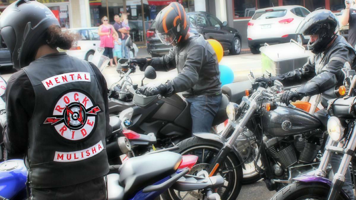 The Rock 'N Ride Tour stopped for an hour in Goulburn on Tuesday afternoon.