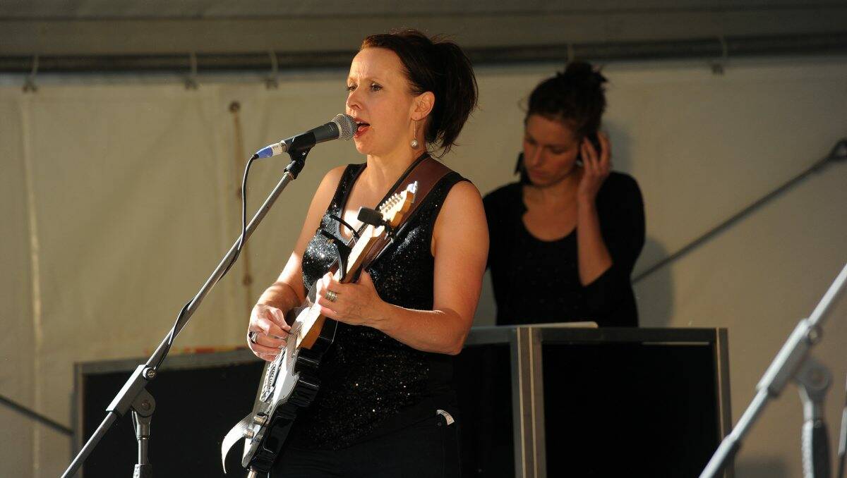 The live music proved popular at Ballarat's final Summer Sundays event. PIC: Justin Whitelock