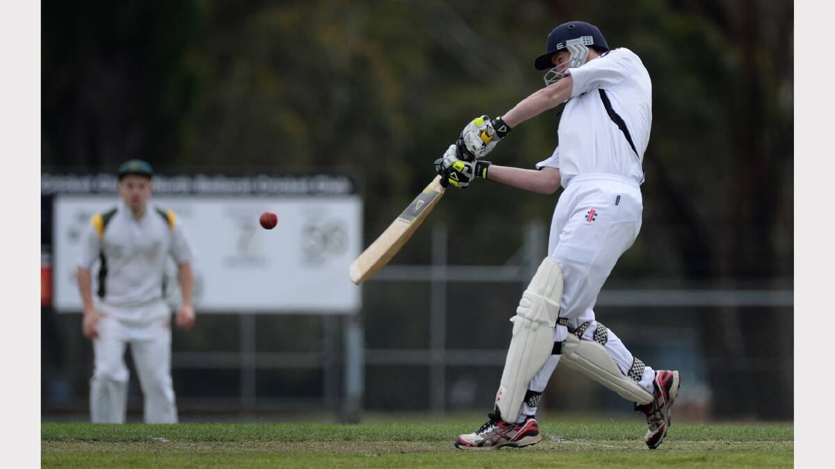 Ash McCafferty - North Ballarat - North Ballarat v Ballarat-Redan @ Northern Oval No.2 Pic: Adam Trafford