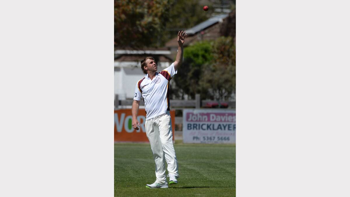 Shane Harwood - Cricket 1sts Darley V Brown Hill @ Darley PHOTO: ADAM TRAFFORD