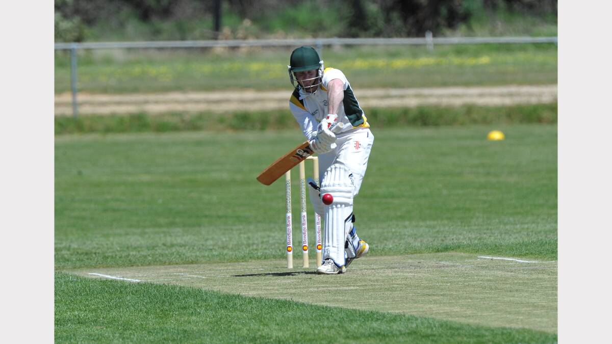 1st Cricket  naps-sebas v Ballarat Redan Ballarat- Redan Allister Edmends Pic Lachlan Bence