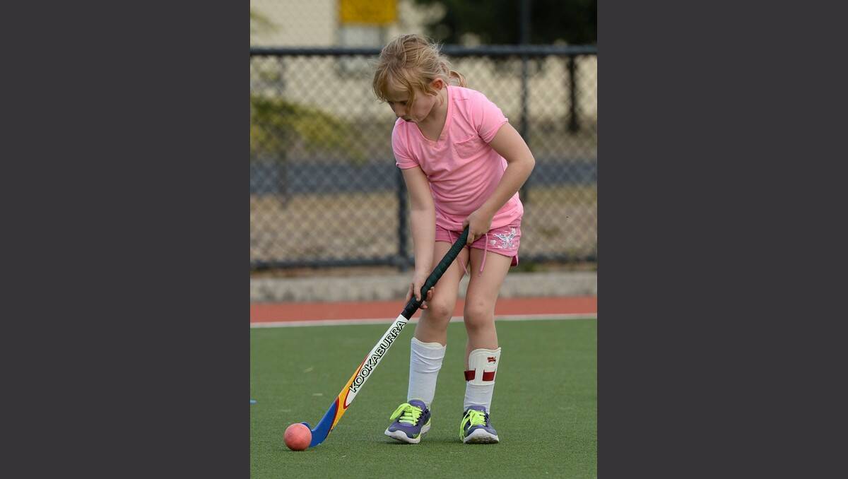 Stephanie Stannard - 7yo - Hockey Ballarat "Hook In 2 Hockey" @ POWP PIC: ADAM TRAFFORD