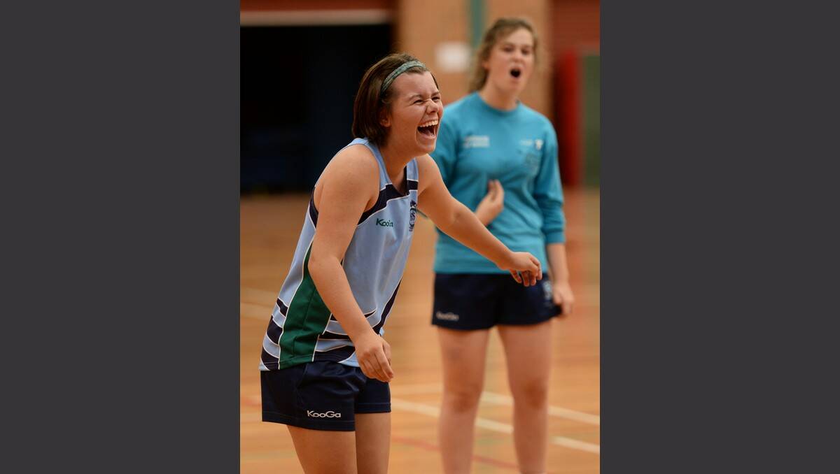 Kristen Prebble - Ballarat High School - BAS Intermediate Girls Volleyball @ Loreto College PIC: ADAM TRAFFORD