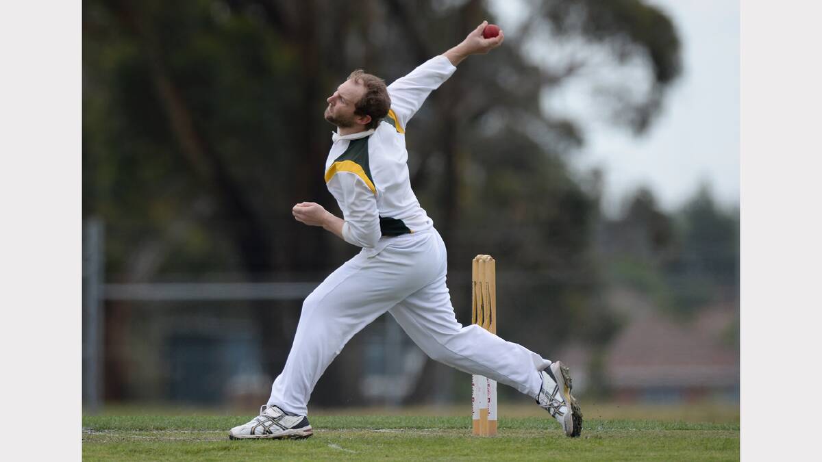 Justin Marson - Ballarat-Redan - North Ballarat v Ballarat-Redan @ Northern Oval No.2 Pic: Adam Trafford