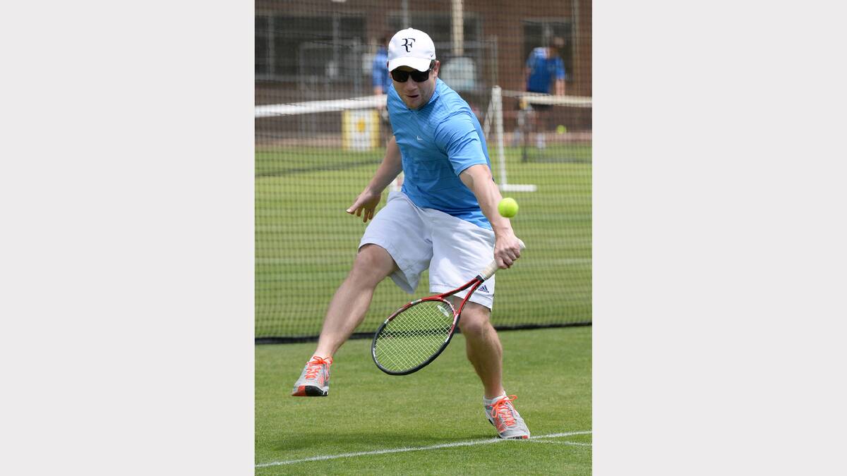 Kurt Ashworth - Kingston White - Mt. Prospect Tennis Association Creswick A Grade Pic: Adam Trafford
