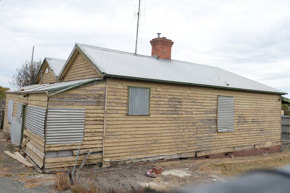 The former caretaker's cottage at the Ballarat Showgrounds will be demolished.