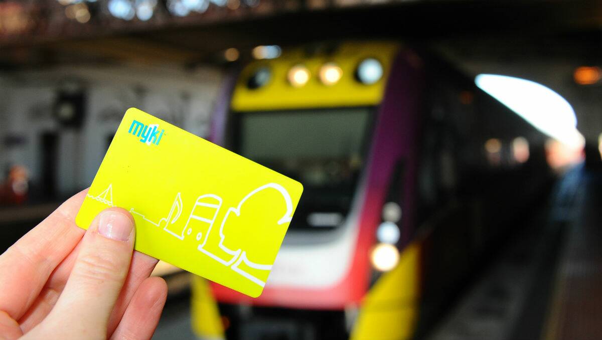 Train commuters will be forced to use myki on the Ballarat line from February 24. PICTURE: THE COURIER