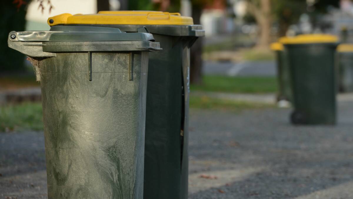 There will be no garbage or recycling collection on Christmas Day or New Year's Day. PICTURE: THE COURIER