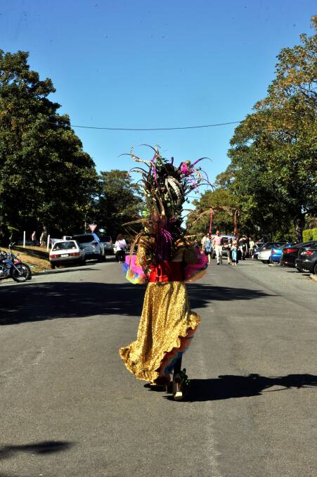 All the colour from the ChillOut Festival Daylesford street parade. PICTURE: JEREMY BANNISTER