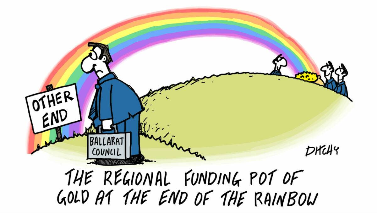 Ballarat gets just 3 per cent of Regional Growth Fund